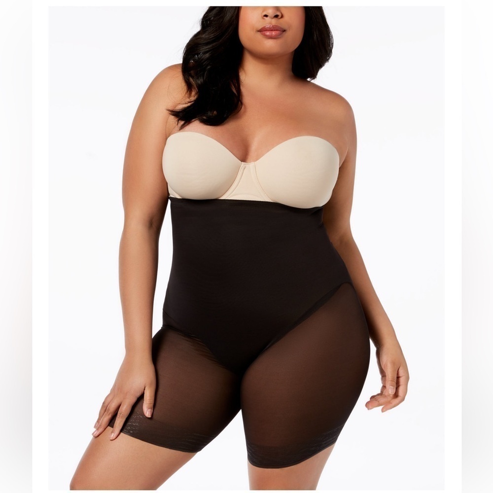 Miraclesuit Women’s Extra Firm Tummy-Control Sheer Trim Thigh Slimmer Top NWOT - Picture 2 of 8